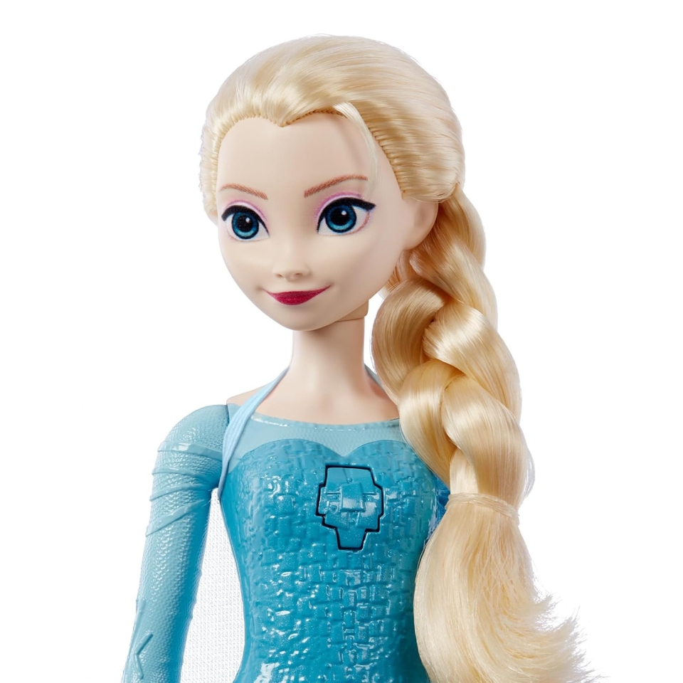 Mattel Frozen bambola Elsa canterina in quattro lingue
