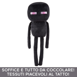 Mattel Minecraft peluche pixelato da 20 cm