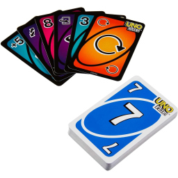 Mattel UNO Flip gioco di carte, scatola in metallo