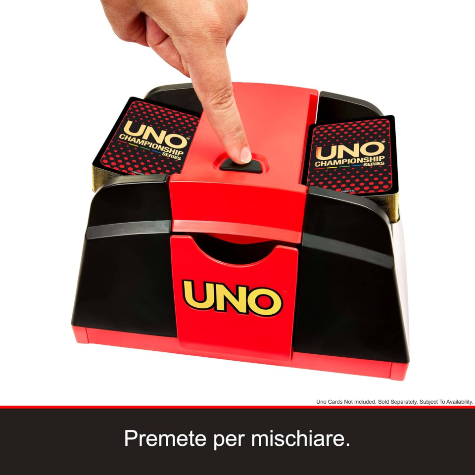 Mattel UNO mischia carte automatico Championship Series