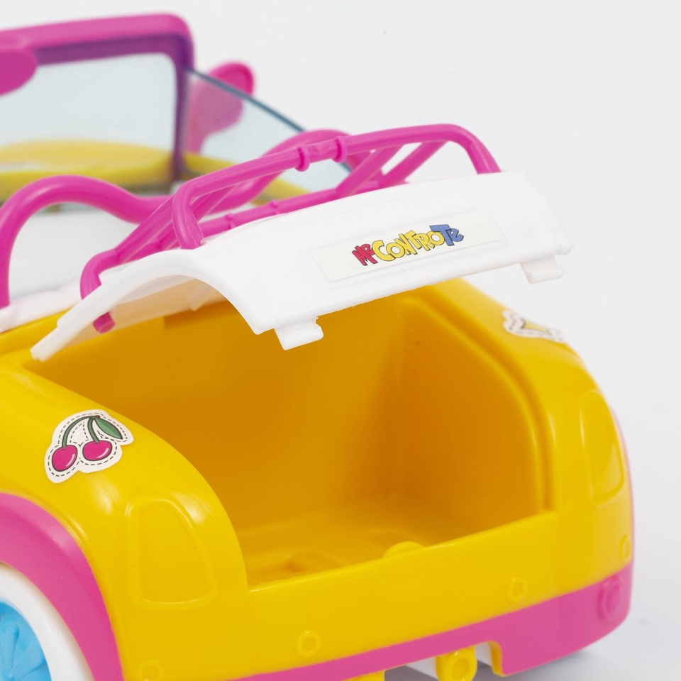 Me Contro Te Luì auto cabrio, bambolina 12 cm