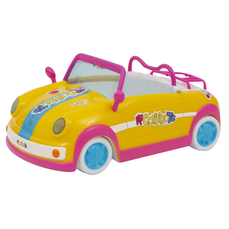 Me Contro Te Luì auto cabrio, bambolina 12 cm