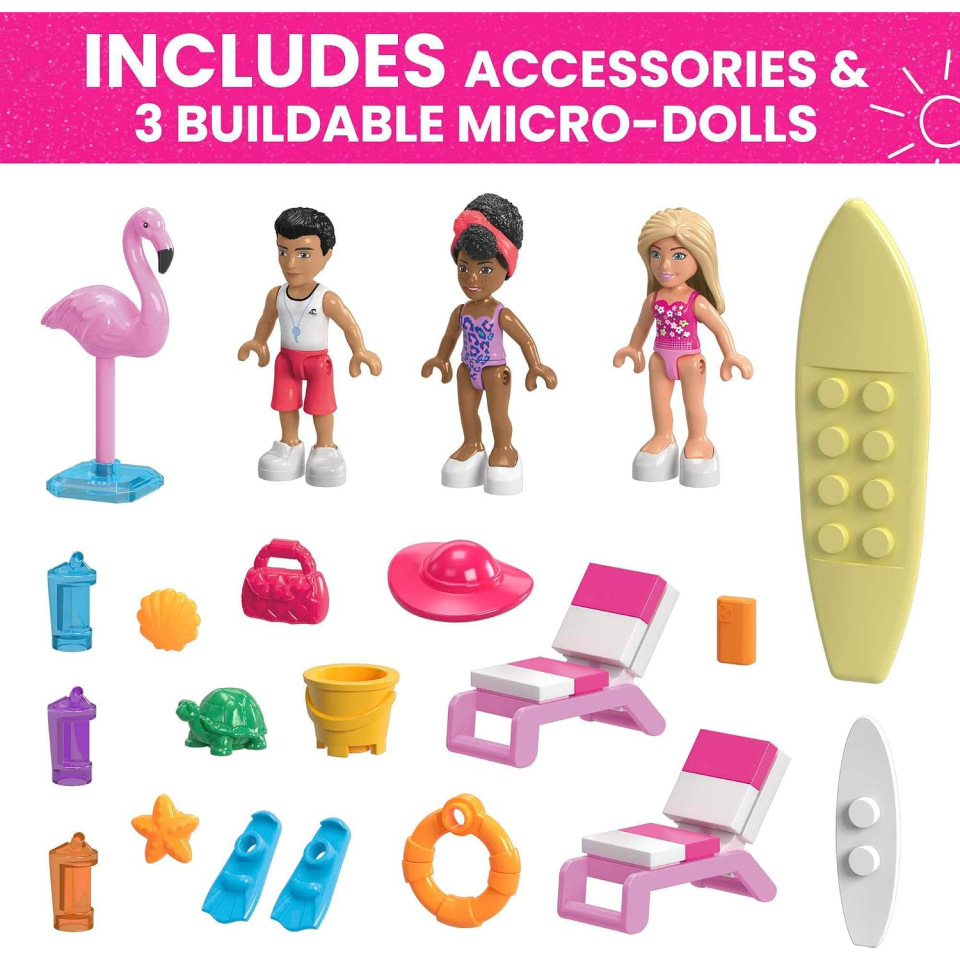 MEGA Barbie Barca dei Sogni playset 317 pezzi