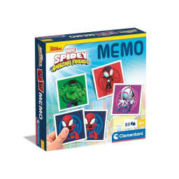 Memo Spidey Clementoni – Gioco di Memoria 80 Tessere