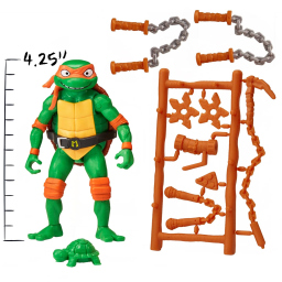 Michelangelo Action Figure – Tartarughe Ninja Mutant Mayhem