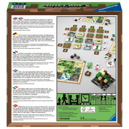 Minecraft Builders & Biomes – Gioco da Tavolo Ravensburger