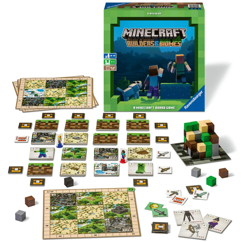 Minecraft Builders & Biomes – Gioco da Tavolo Ravensburger