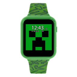 Minecraft smartwatch per bambini verde con fotocamera