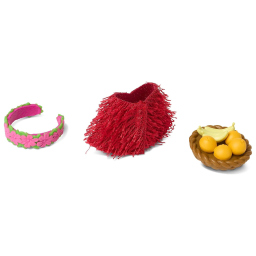 Disney Store mini bambola Vaiana con Pua e zattera