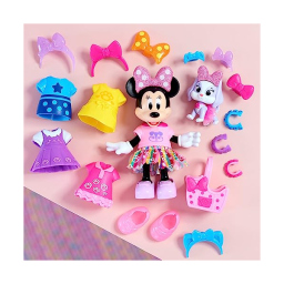 Minnie Glitter and Glam – Playset Moda con Bambola e Accessori Disney