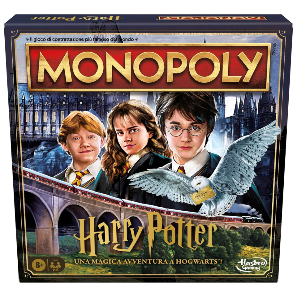 Monopoly Harry Potter – Edizione Hogwarts Hasbro Gaming