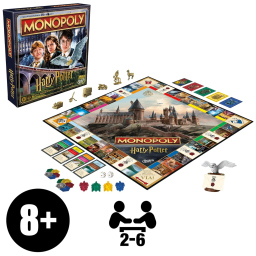 Monopoly Harry Potter – Edizione Hogwarts Hasbro Gaming