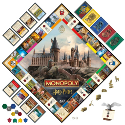 Monopoly Harry Potter – Edizione Hogwarts Hasbro Gaming