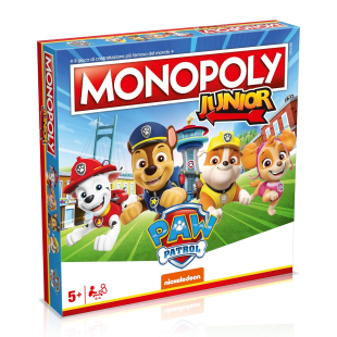 Monopoly Junior Paw Patrol – Gioco da Tavolo per Bambini dai 5 Anni