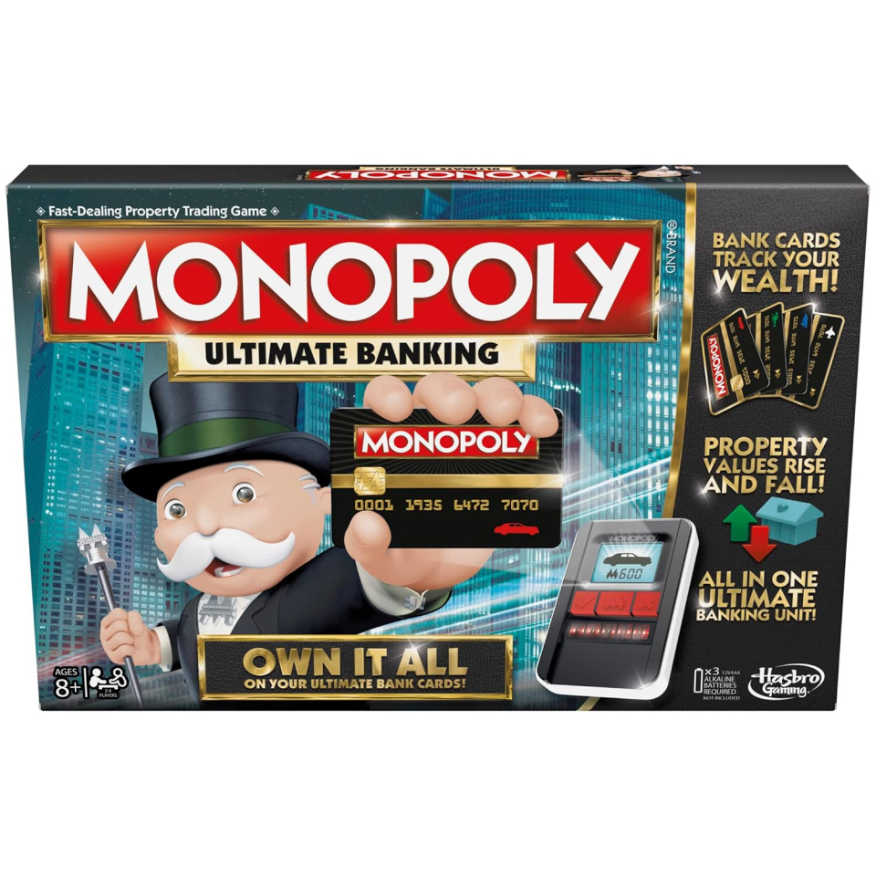 Monopoly Ultimate Banking - Edizione Cashless con Bancomat Elettronico