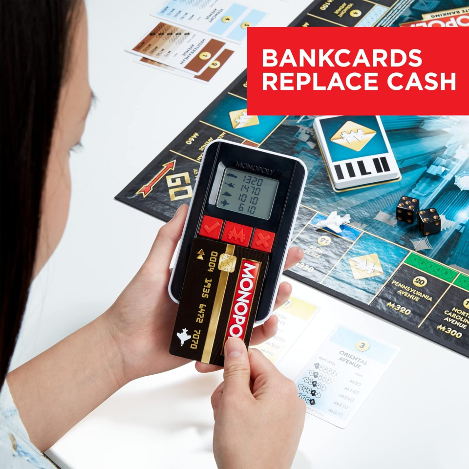 Monopoly Ultimate Banking - Edizione Cashless con Bancomat Elettronico