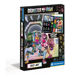 Clementoni Monster High Face Art – Kit Truccabimbi per Bambine