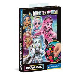 Clementoni Monster High Make Up Diary - Trousse Trucchi Bambina
