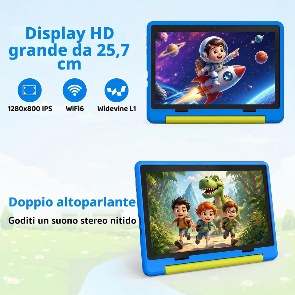 MUTSAY tablet per bambini da 10,1 pollici