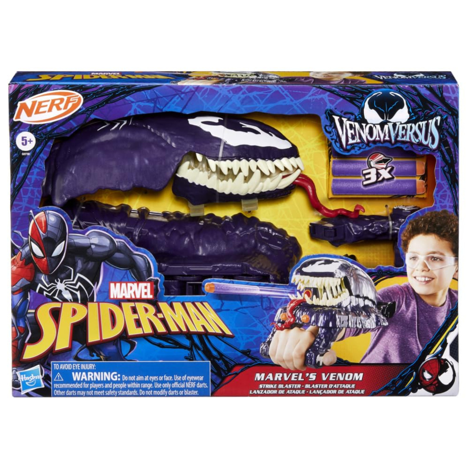 Nerf Venom Strike – Blaster Spider-Man VenomVersus per bambini