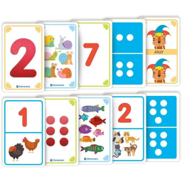Clementoni Sapientino Montessori Numeri Tattili – Flashcards Sensoriali 3-6 Anni