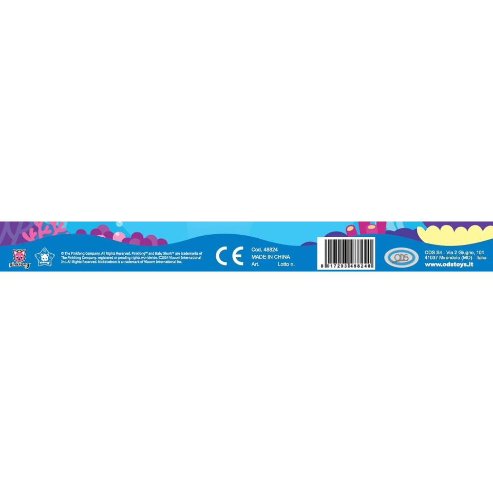 ODS Baby Shark set bagnetto con libro impermeabile