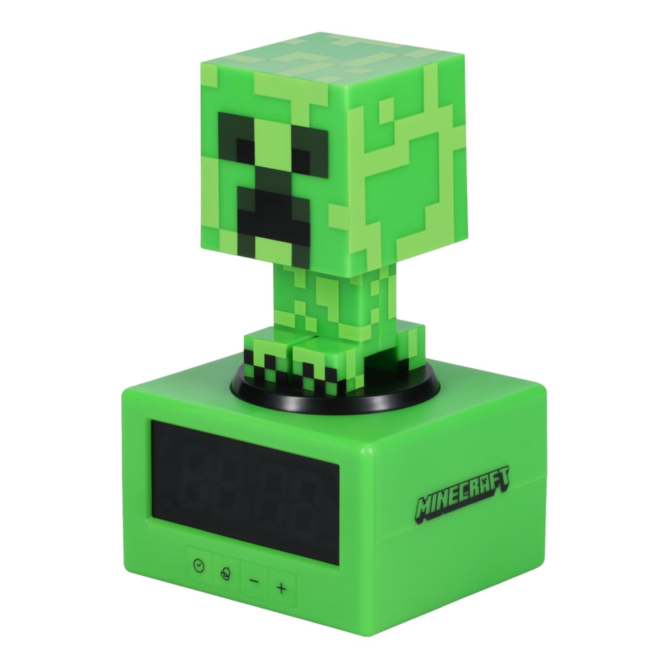 Paladone Minecraft sveglia Creeper con luce notturna