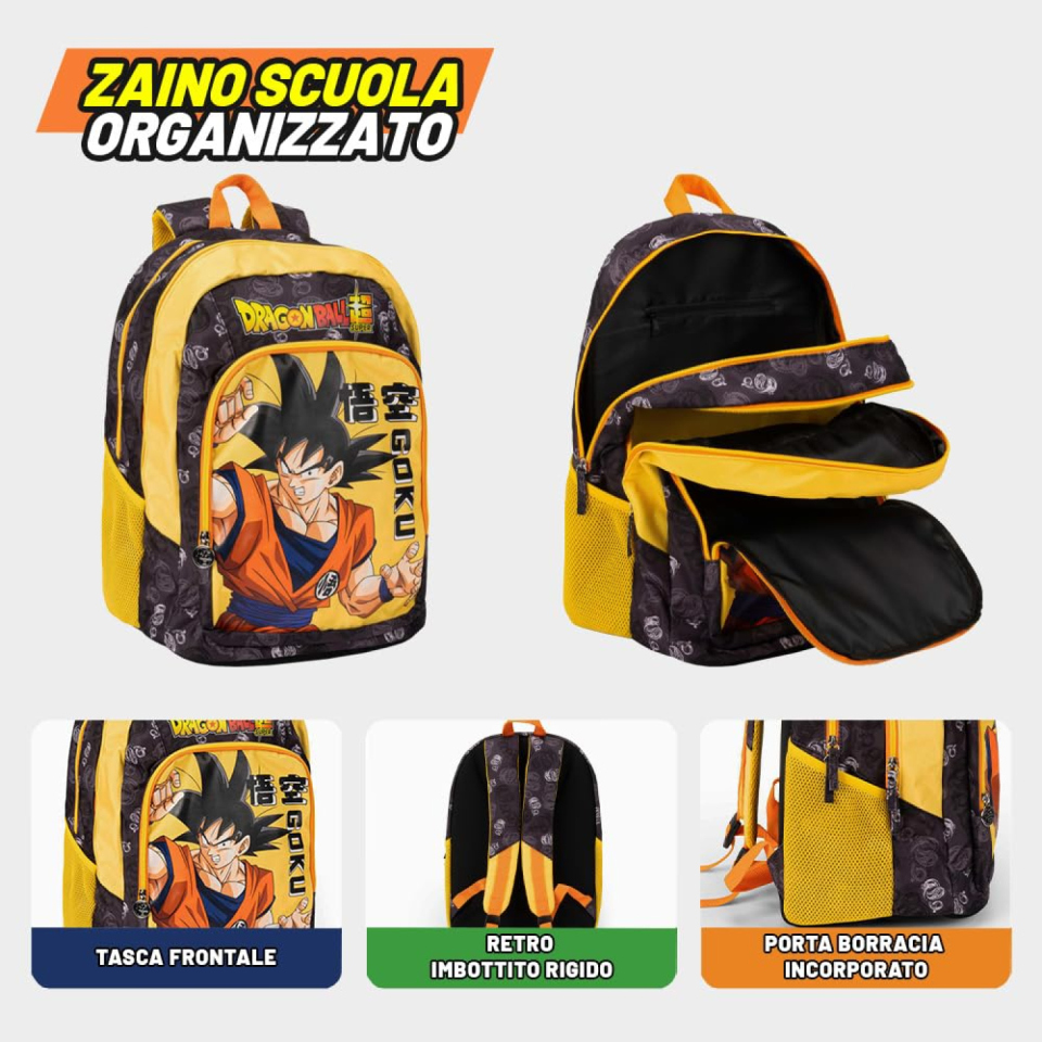 Franco Cosimo Panini zaino Dragon Ball per scuola