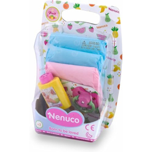 Pannolini Colorati Nenuco con Talco e Ciuccio