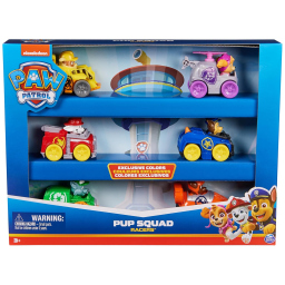 Paw Patrol Pup Squad Racers – Set 6 Veicoli da Collezione