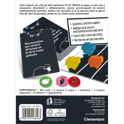 La Pecora Nera – Gioco di Carte Clementoni per Adulti