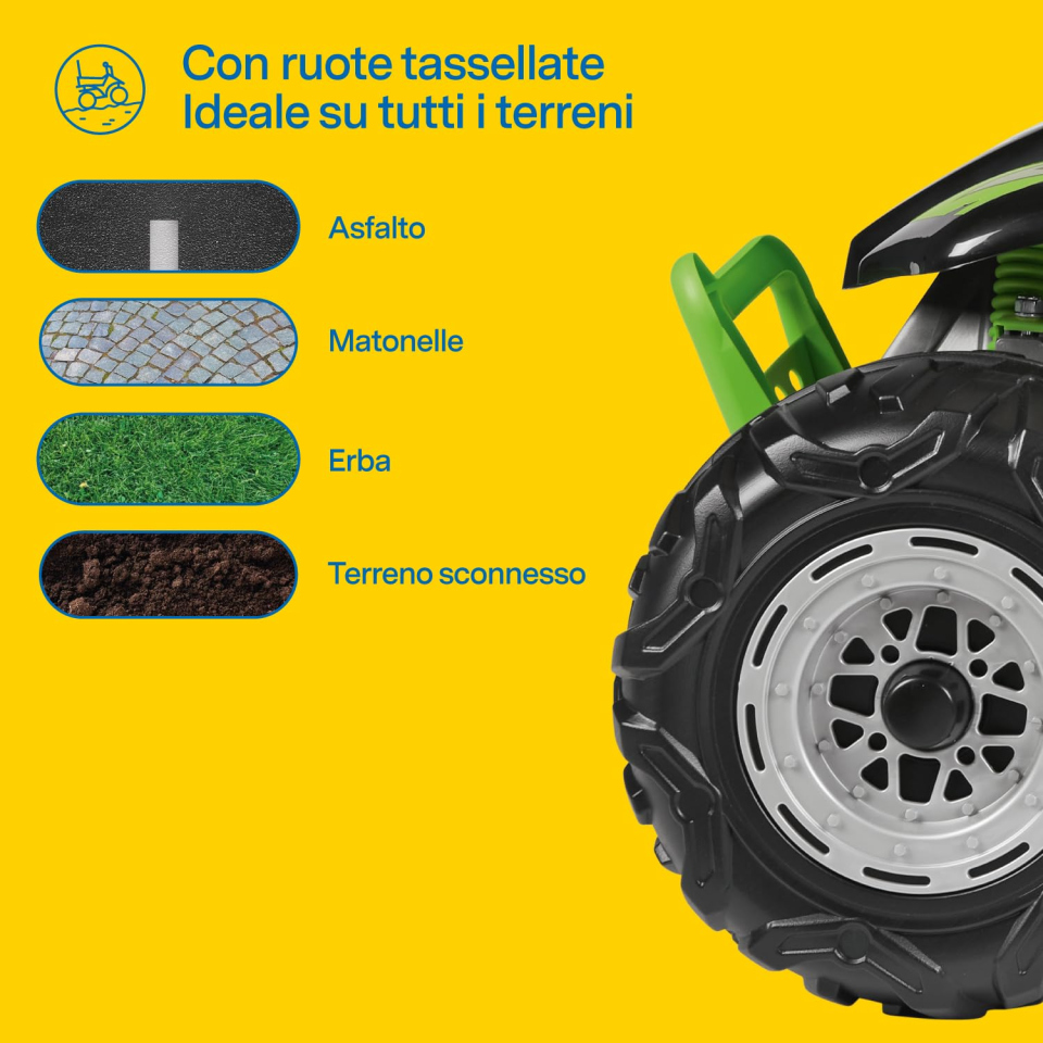 Peg Perego Corral T-Rex quad elettrico per bambini