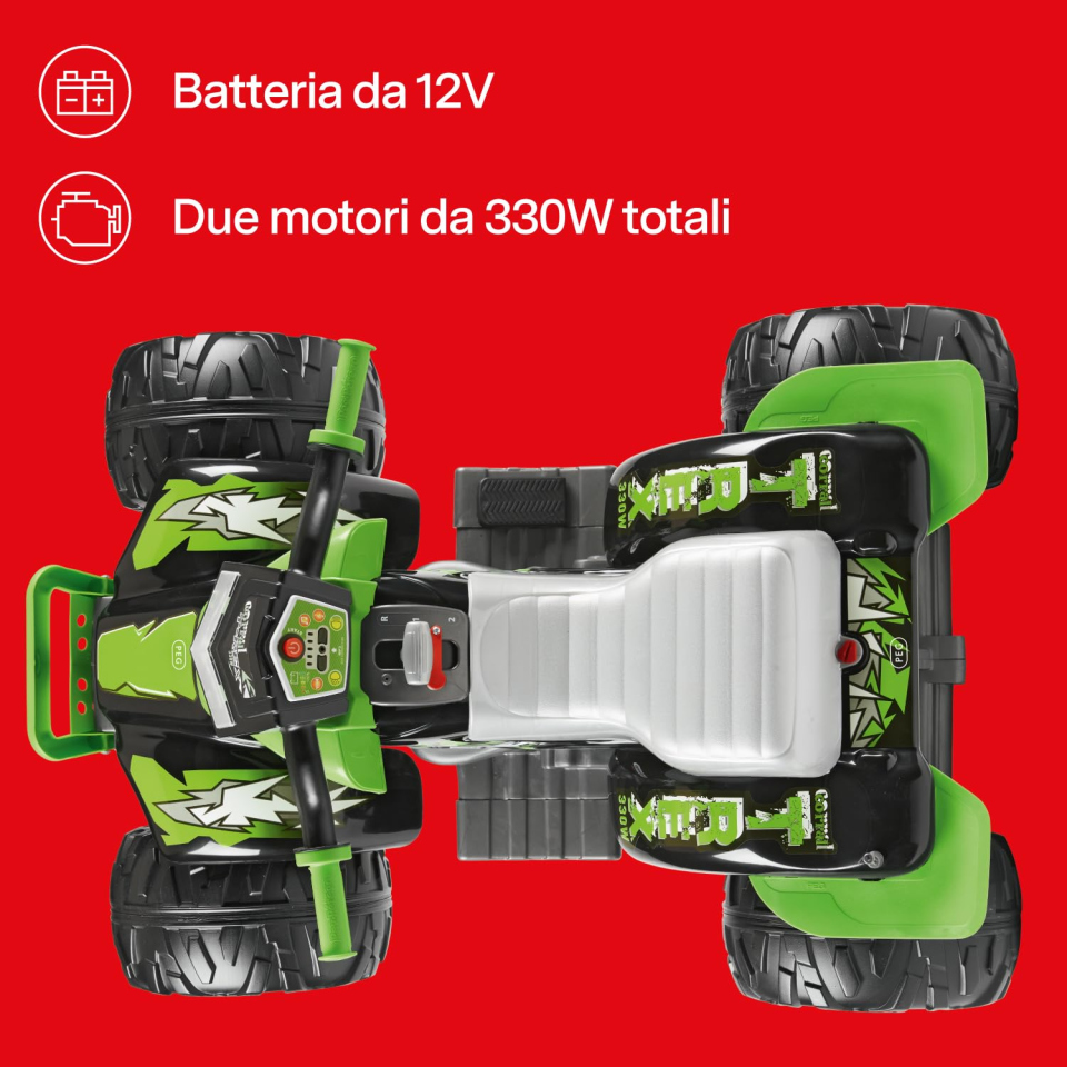 Peg Perego Corral T-Rex quad elettrico per bambini