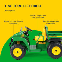 Peg Perego John Deere Gator elettrico HPX 12V