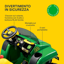 Peg Perego John Deere Gator elettrico HPX 12V
