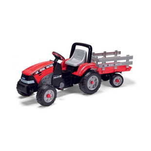 Peg Perego Maxi Diesel – Trattore a Pedali con Rimorchio