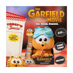 Peluche Interattivo Garfield Animagic con Accessori