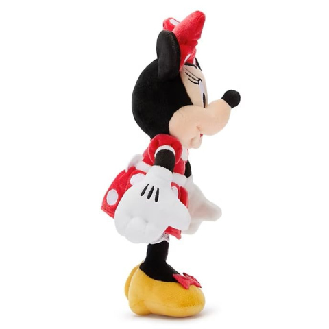 Disney Store Peluche Minnie Mouse 23 cm – Vestito Rosso a Pois
