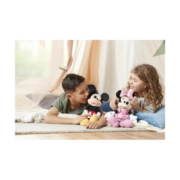 Disney Store Peluche Minnie Mouse 33 cm con Vestito Rosa a Pois