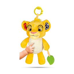 Clementoni Peluche Simba Re Leone con Attività Sensoriali