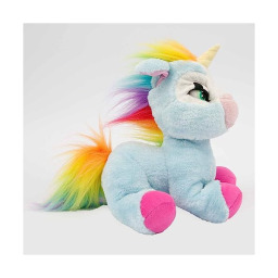 Giochi Preziosi Emotion Pets Shiny – Peluche Unicorno Interattivo con Spazzola