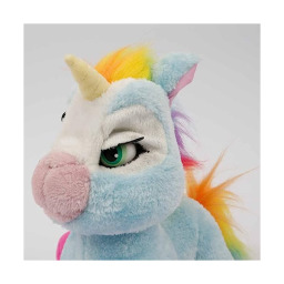 Giochi Preziosi Emotion Pets Shiny – Peluche Unicorno Interattivo con Spazzola