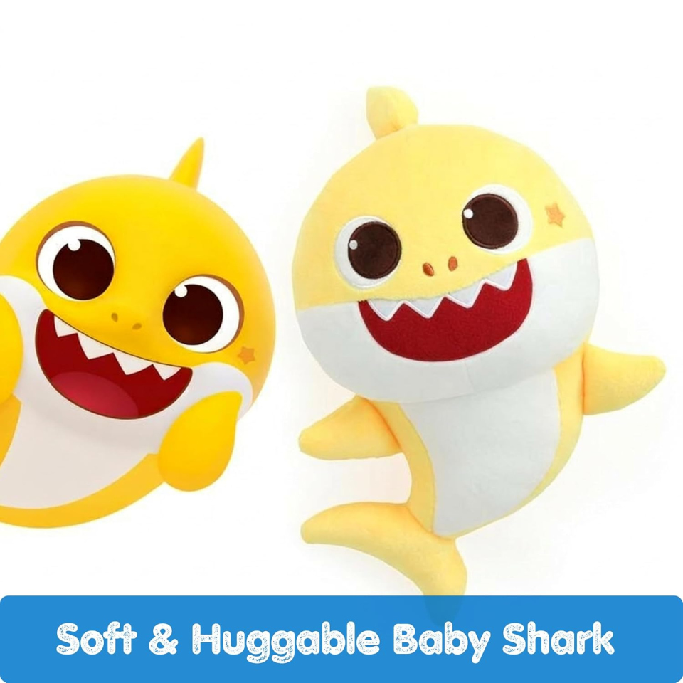 Pinkfong Baby Shark peluche interattivo musicale 33 cm