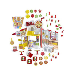 Pinypon Pizzeria Playset con Forno e Accessori