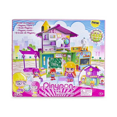 Pinypon Scuola Playset con 3 Personaggi e Accessori