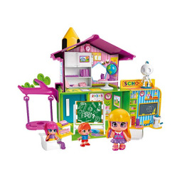 Pinypon Scuola Playset con 3 Personaggi e Accessori