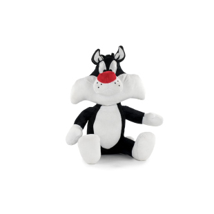 Play by Play peluche Silvestro Looney Tunes seduto