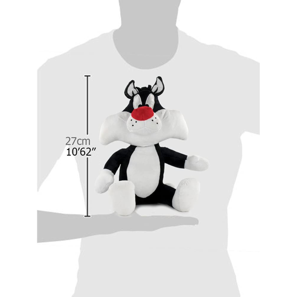 Play by Play peluche Silvestro Looney Tunes seduto