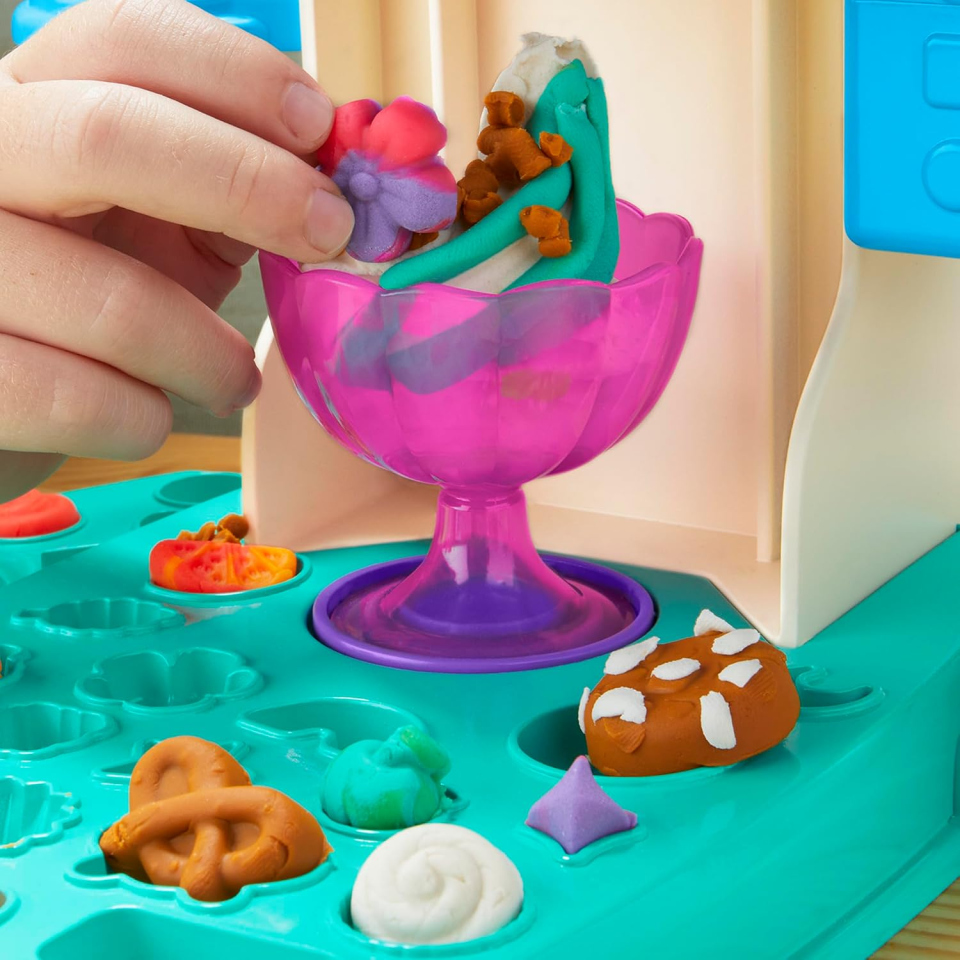 Play-Doh Il Mio Gelato Arcobaleno, gelatiera dai 3 anni