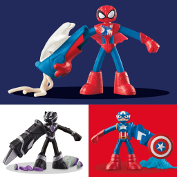 Play-Doh Marvel pasta da modellare con tre eroi